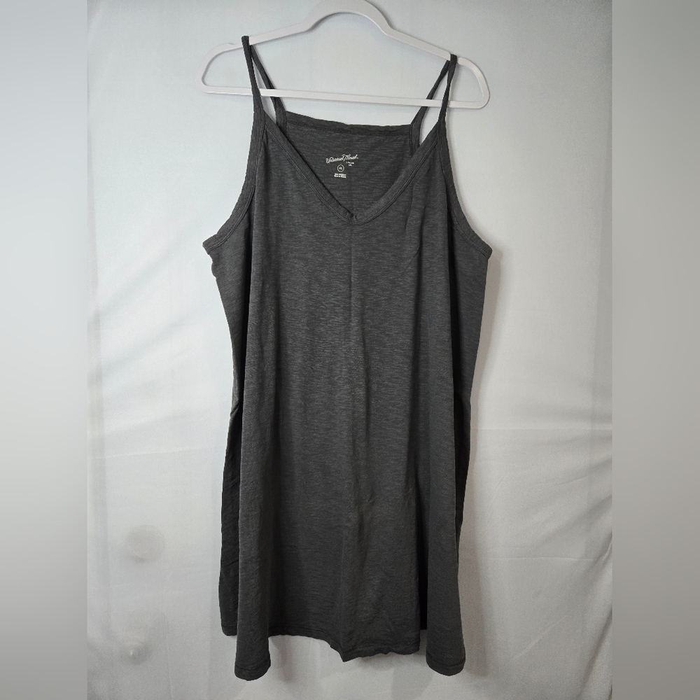 Universal Thread Charcoal Camisole Dress Women's Size XXL